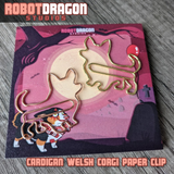 Cardigan Welsh Corgi Paper Clip