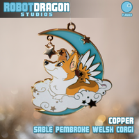Sable Pembroke Welsh Corgi Ornament
