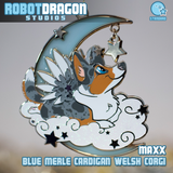 Merle Cardigan Welsh Corgi Ornament