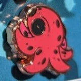 Right Facing Octopus Mini Enamel Pin (Customer Colors #1)