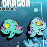 Paired Octopus Mini Enamel Pin (Customer Color Pairs #1)