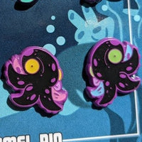 Paired Octopus Mini Enamel Pin (Customer Color Pairs #1)
