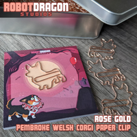 Pembroke Welsh Corgi Paper Clip