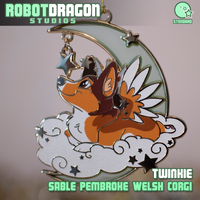 Sable Pembroke Welsh Corgi Ornament